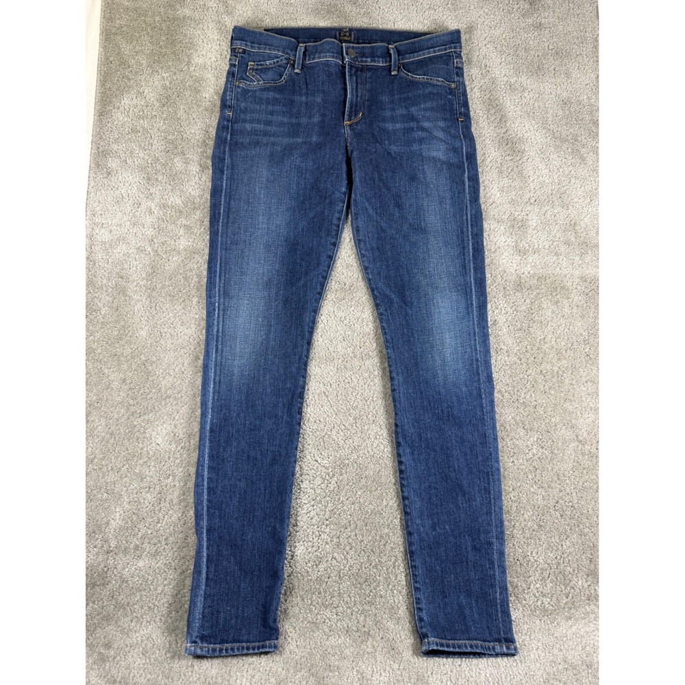Citizens of Humanity Avedon Skinny Jeans Blue Dark Wash Stretch 1300-529 Size 30